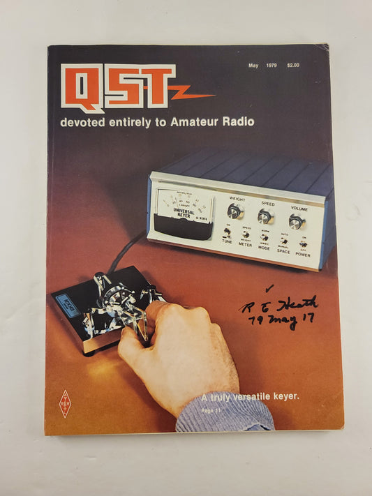 Vintage QST Magazine - May 1979 - Volume LXIII Number 5