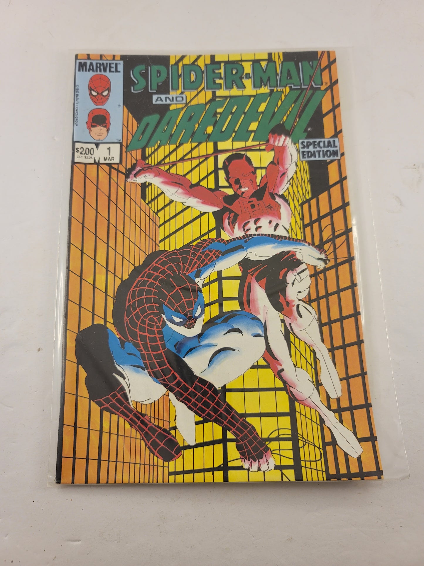 Spider-Man and Daredevil One Shot Issue 1 (March 1984) Marvel Comics