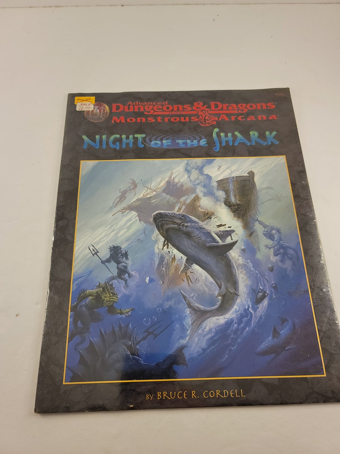 Advanced Dungeons And Dragons Monstrous Arcana - Night of the Shark