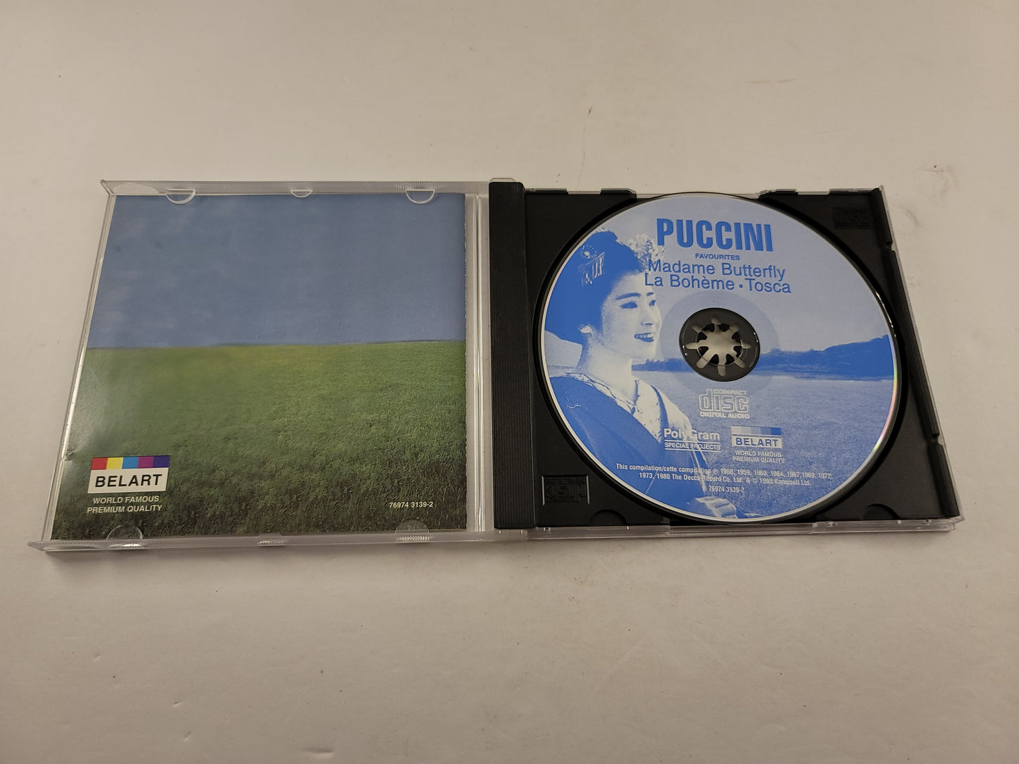 Puccini Favourites Madame Butterfly - CD
