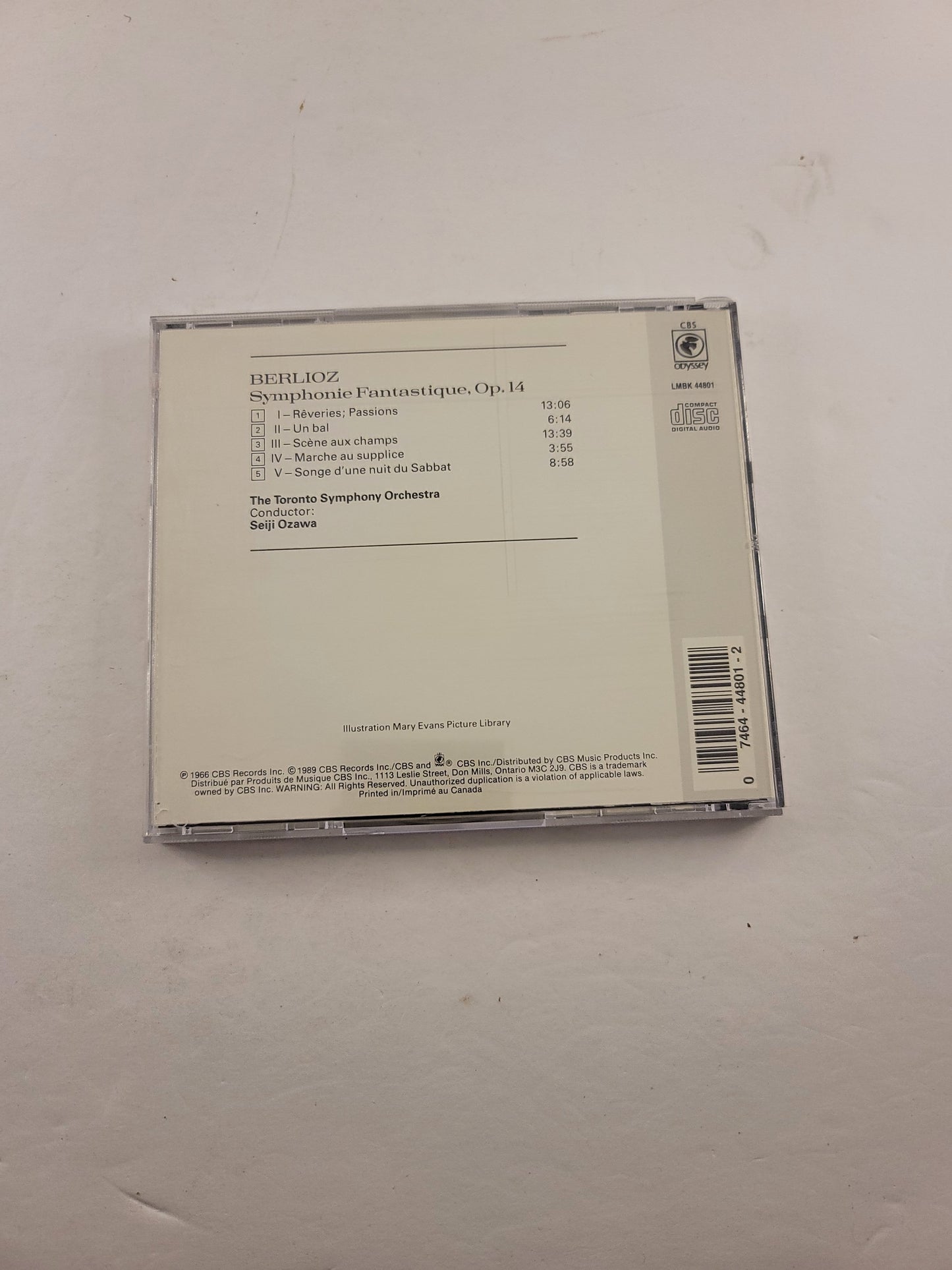 Berlioz Symphonie Fantastique - CD