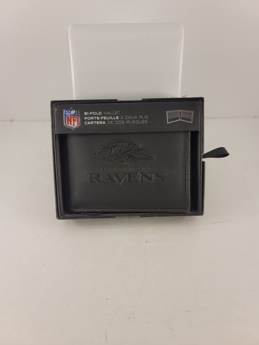 Baltimore Ravens Bifold Genuine Leather Wallet