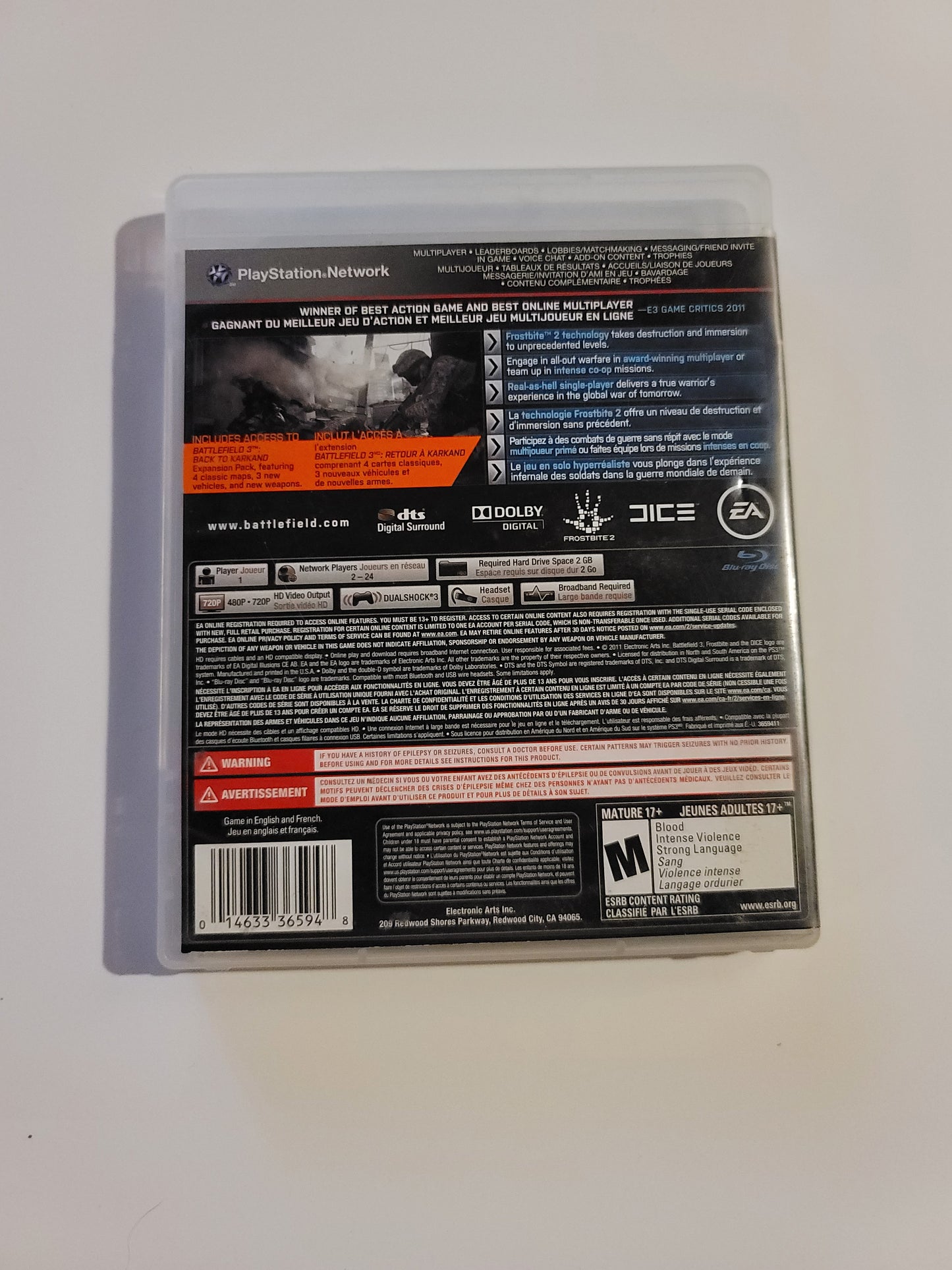 Battlefield 3 Limited Edition - PlayStation 3