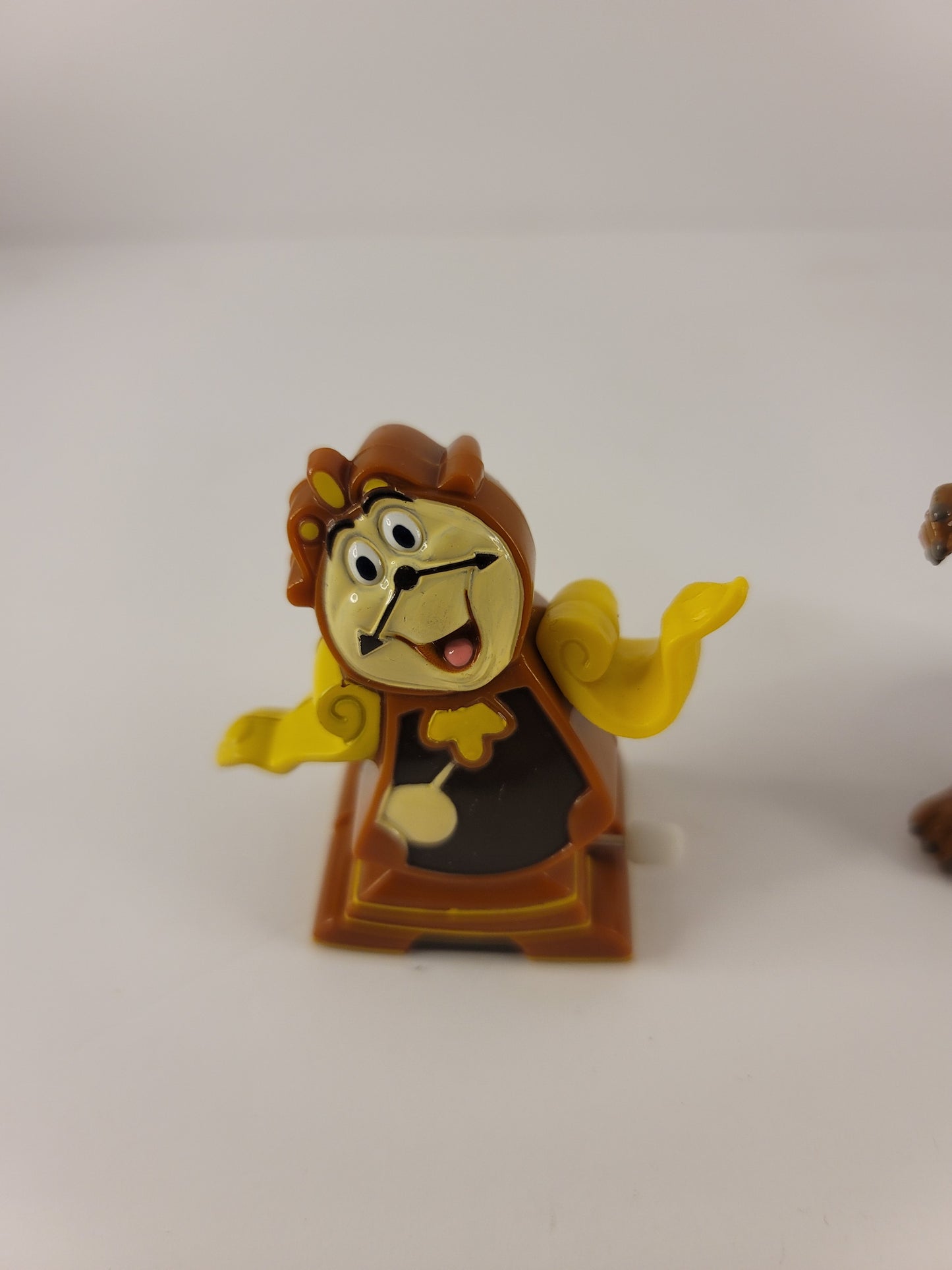 Beauty and the Beast Burger King Vintage Toy Lot - 1991 - Cogsworth and The Beast