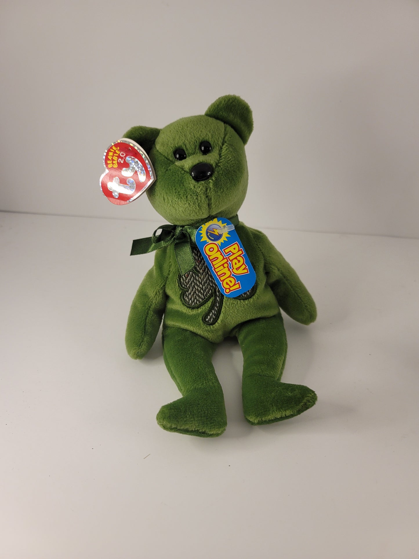 Ty Beanie Baby Lot of 3 St Patrick Day Themed Bears