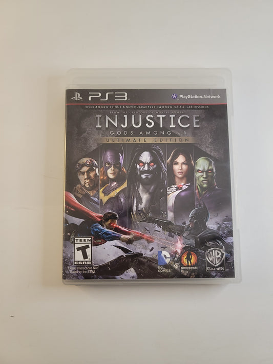 Injustice: Gods Among Us -- Ultimate Edition (Sony PlayStation 3, 2013)