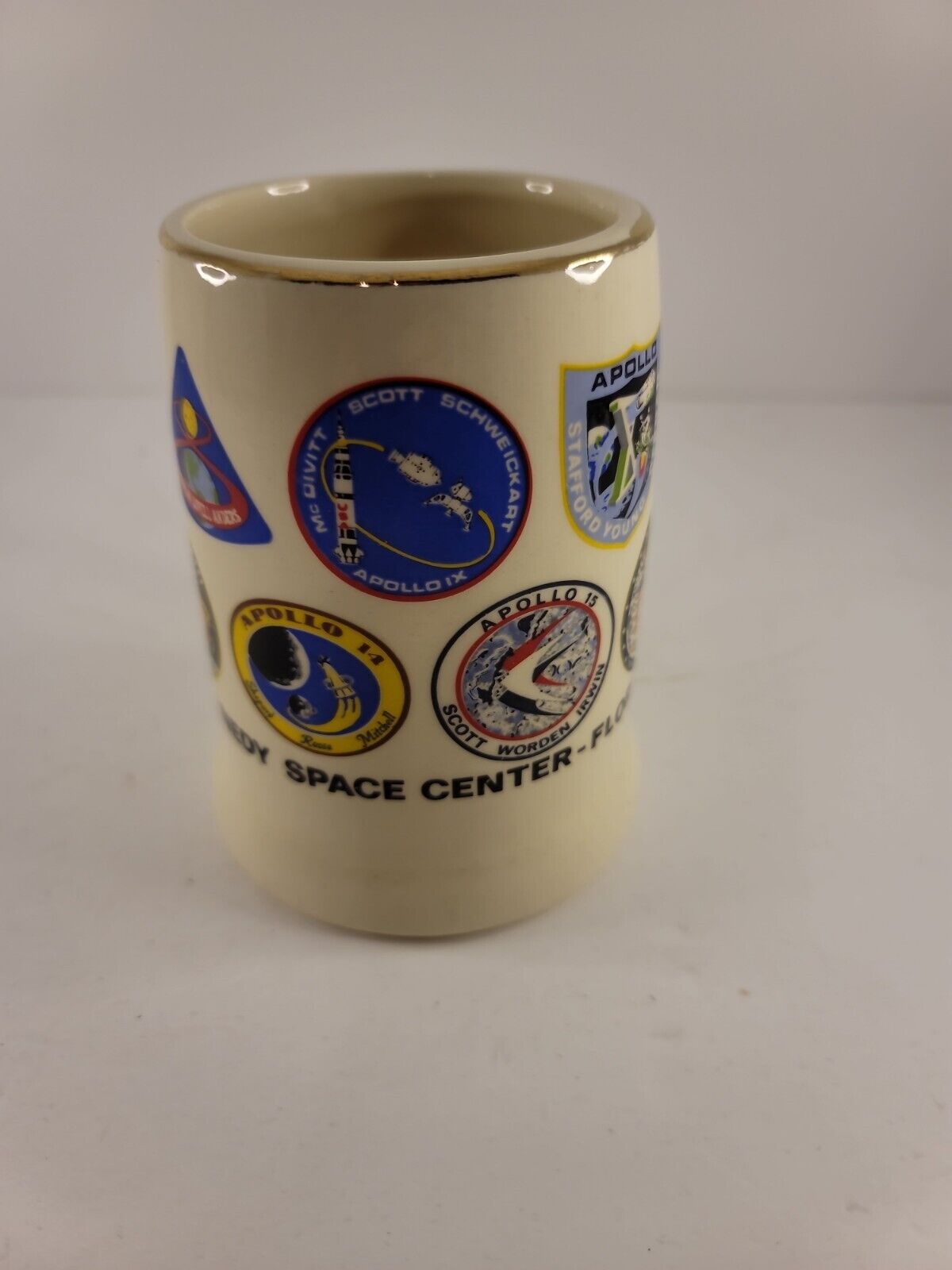 Kennedy Space Center Beer Stein Vintage
