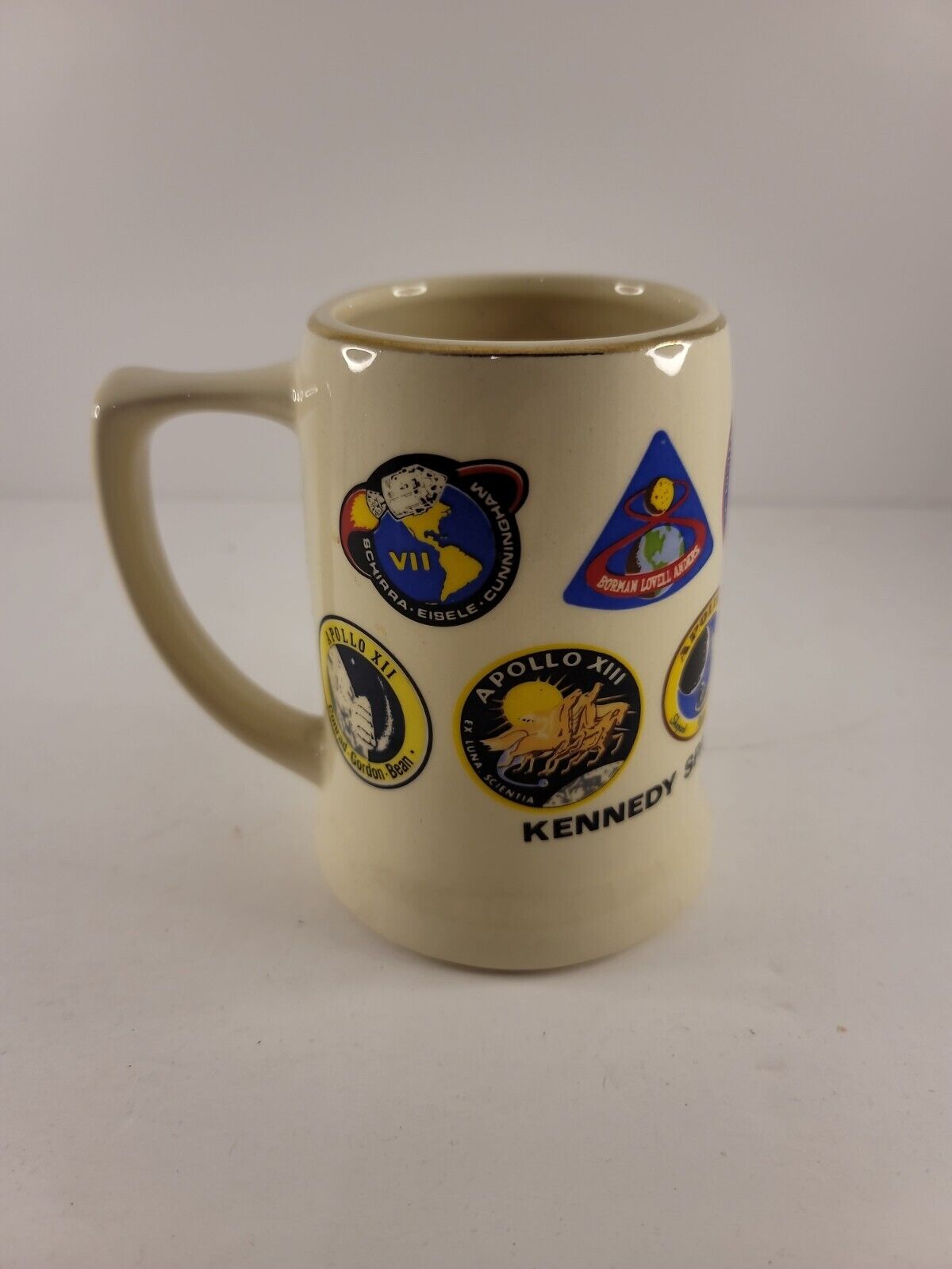 Kennedy Space Center Beer Stein Vintage